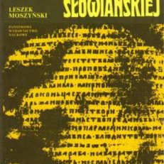 Wstęp do filologii słowiańskiej