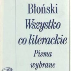 Wszystko co literackie