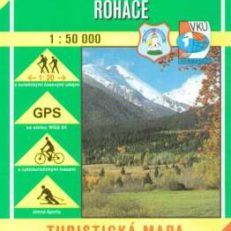 ZAPADNE Tatry. Rohače. Turisticka mapa. Wanderkarte. Hiking map. Turistaterkep. Mapa turystyczna. Skala 1:50.000.