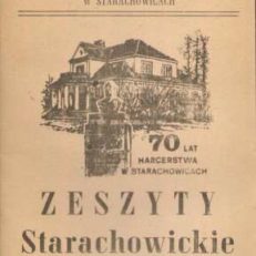Materiały do dziejów harcerstwa w zasobie Archiwum  Państwowego w Starachowicach