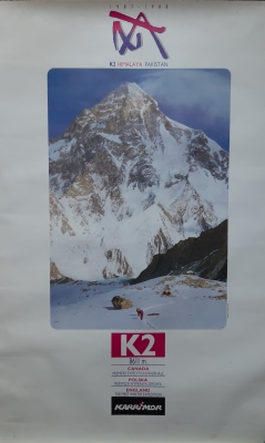 K2 8611 m. Himalaya. Pakistan. 1987-1988.