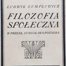 Filozofia społeczna.