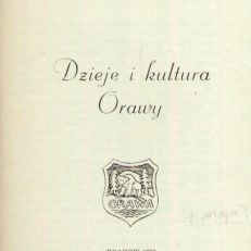 Dzieje i kultura Orawy