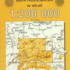 ORAWA. Mapa przeglądowa w skali 1:200.000.