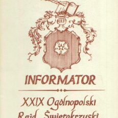 INFORMATOR Ogólnopolskiego Rajdu Świętokrzyskiego.