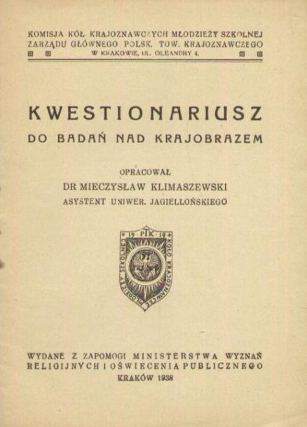 KWESTIONARIUSZ do badań nad krajobrazem.