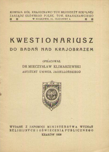 KWESTIONARIUSZ do badań nad krajobrazem.