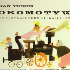 Lokomotywa. Damfmaszyna. Lokomotiwa. Zeleźnica.