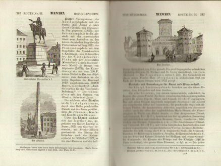 Illustrirtes Reisebuch. Ein Führer durch Deutschland, die Schweiz, Tyrol, Italien, nach Amsterdam, Paris, London, Brüssel, Kopenhagen, Stockholm, Warschau. - obrazek 3