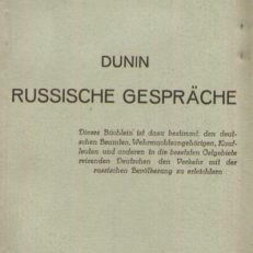 Russische Gespräche. Zweite Auflage.