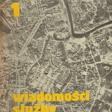 WIADOMOŚCI Służby Geograficznej. Zeszyty 1-4. Rok VII 1933. Kompletny rocznik.