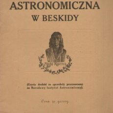 Pierwsze miesiące Stacji Astronomicznej w Beskidach