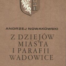 Z dziejów miasta i parafii Wadowice. Szkic historyczno-prawny