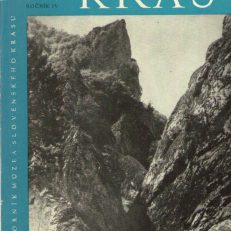 SLOVENSKY Kras. Tom IV 1961-1962. Sbornik Muzea slovenskeho krasu v Liptovskom Mikulaši.
