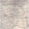 MAPA Sieci Kolejowej R. P. z alfabetycznym Skorowidzem nazw stacji i przystanków osobowych. Wydanie I. (Stan z 1.IV.1946 r.). Skala 1:1000000. - obrazek 4