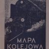 MAPA Sieci Kolejowej R. P. z alfabetycznym Skorowidzem nazw stacji i przystanków osobowych. Wydanie I. (Stan z 1.IV.1946 r.). Skala 1:1000000.