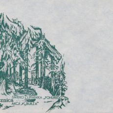 KOPERTA okolicznościowa "40 rocznica śmierci J. Piwnika "Ponurego", Akcji "Burza.
