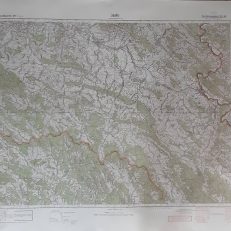 JASŁO. Grossblatt Nr 413. Mapa w skali 1:100.000. Sonderausgabe grudzień 1940.