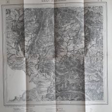 GRAN Paradiso. Mapa w skali 1:100.000.