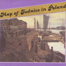 MAP of Judaics in Poland.