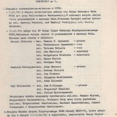 KOMUNIKAT nr 5. Studenckie Koło Przewodników Świętokrzyskich Politechnika Warszawska.