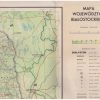MAPA województwa białostockiego. Podziałka 1:500 000. - obrazek 2