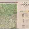 MAPA województwa łódzkiego. Podziałka 1:500 000. - obrazek 2
