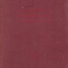 Słownik techniczny rosyjsko-polski.