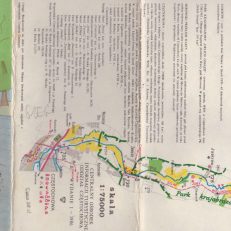 SZLAK wodny Warty Częstochowa - Sieradz. Mapa turystyczna 1:75.000.