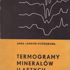 Termogramy minerałów ilastych.