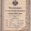 ÜBERSICHTSKARTE der k. k. österreichischen Staatsbahnen und der im Staatsbetriebe befindlichen Privatbahnen nach dem Stande am 31. Dezember 1905. Skala ok. 1:1 428 571 (7 cm = 100 km). - obrazek 2
