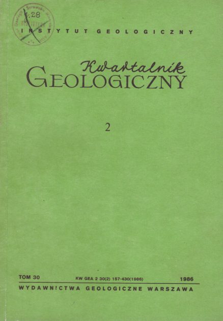 Tektonika Pasma Ociesęckiego i Pasma Zamczyska w Górach Świętokrzyskich.