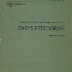 Zarys petrografii. Wydanie drugie.
