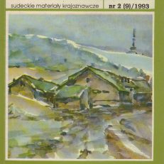 KARKONOSZ. Sudeckie materiały krajoznawcze. Zeszyt 2(9) 1993.
