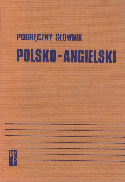 Podręczny słownik polsko-angielski.