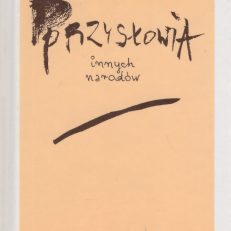 PRZYSŁOWIA innych narodów.
