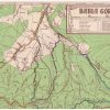 BABIA Góra. Mapa w skali ok. 1:30.000.