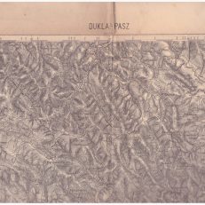 DUKLA Pass. Zone 9. Col. XXVII. Mapa w skali 1:75.000.