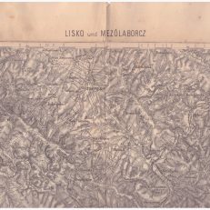 LISKO und Mezölaborcz. Zone 8. Col. XXVI. Mapa w skali 1:75.000.