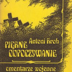 Piękne odpoczywanie /cmentarze wojenne Beskidu Niskiego/.