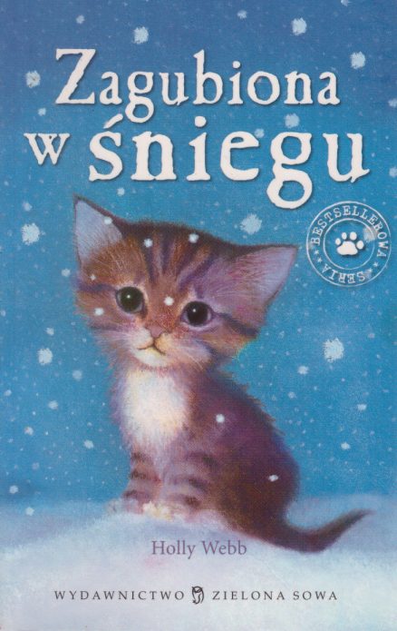 Zagubiona w śniegu.