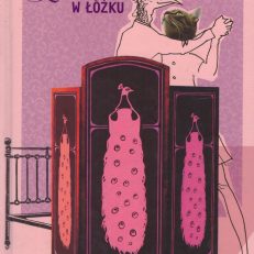 Zwierz w łóżku.
