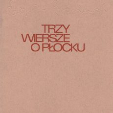 Trzy wiersze o Płocku.