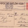 AMSTERDAM. Olympisch Stadion. Na odwrocie: Olympische Spelen: 1928. Citius. Altius. Fortius. Karta pocztowa. - obrazek 2