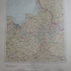 OSTPREUSSEN. N 34. Weltkarte 1:1 000 000.