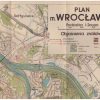 PLAN m. Wrocławia. Podziałka 1:20 000.