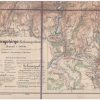 Riesengebirge (Schneegruben). Entwurf u. Zeichnung v. P. Winkler. Skala 1:50 000. - obrazek 2