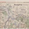 Riesengebirge (Schneekoppe). Entwurf u. Zeichnung v. P. Winkler. Skala 1:50 000. - obrazek 2