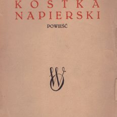 Kostka Napierski. Powieść.