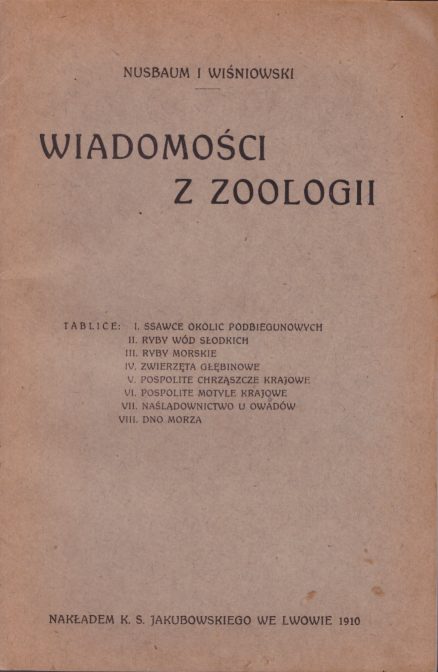 WIADOMOŚCI z zoologii dla klas niższych szkół średnich. - obrazek 2